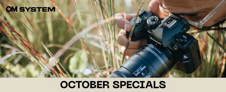 OM SYSTEM October Specials